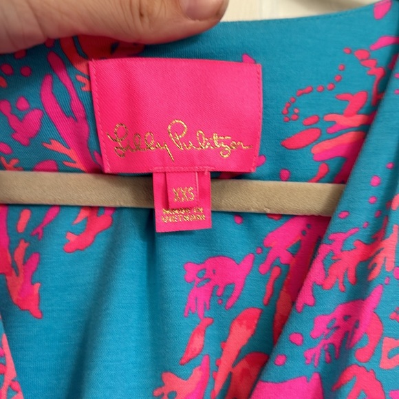 Lilly Pulitzer high low dress - Picture 2 of 4